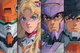 making anime, mecha, pop art ,fan art and original character