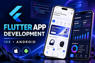 build a flutter app for ios and android