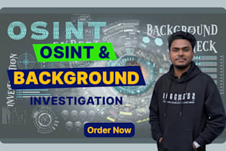 online investigation and background checks with osint