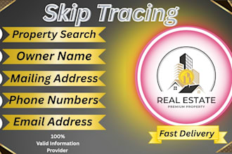 provide skip tracing for real estate