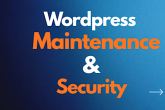 be your wordpress website maintenance and support assistant