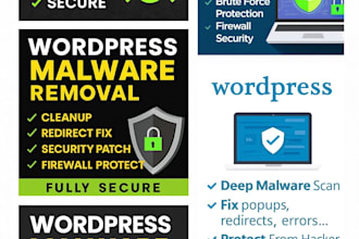 remove malware, secure your wordpress website and fix any security issue