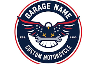 design unique eagle logo