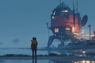 sci fi illustration and sci fi art
