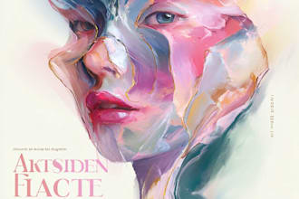do abstract portrait art