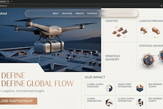 develop a modern website and fullstack web application