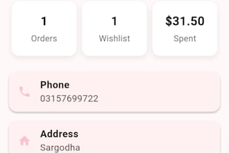 develop cross platform mobile app in flutter