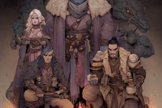 do dnd character art illustration commissions