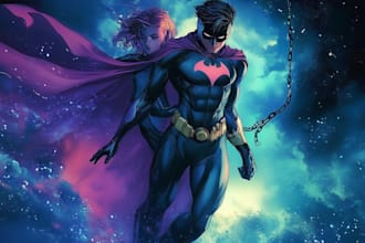 create superhero caricature for you