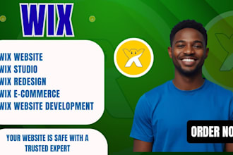 build, redesign wix website, wix ecommerce store, wix studio site