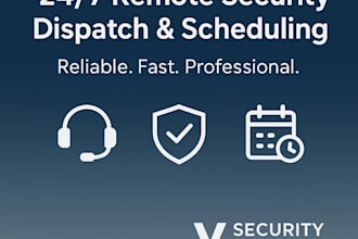provide remote security dispatcher services