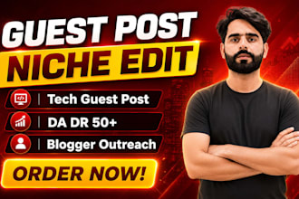 build powerful tech backlinks with high authority tech guest posts