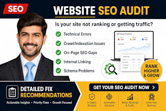 complete website SEO audit report using screaming frog and gsc