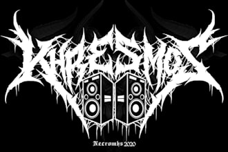 design a custom metal studio logo