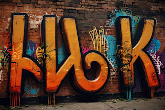 create custom graffiti art designs murals and wall arts