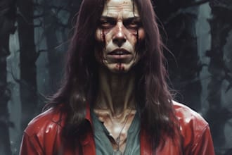fantasy horror and fantasy horror character