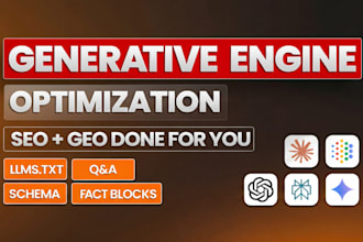 do chatgpt SEO and GEO for ai visibility