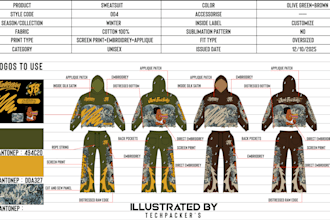 do apparel design for you