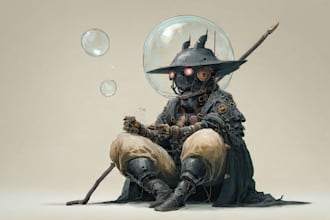 draw a fantasy illustration for you