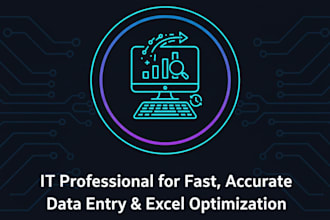 do your data entry and transcription with the systematism of an IT professional
