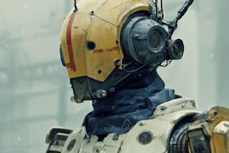 make mecha robot gundam illustrations