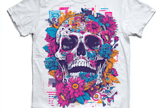 draw clothing graphic design and t shirt logo design