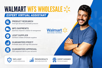 be your walmart wfs wholesale virtual assistant