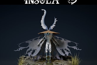 create game ready 3d character, models for your game