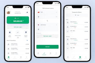 build money transfer app fintech app digital wallet app payment app banking app