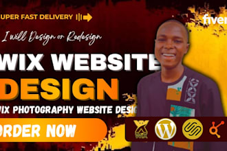 design, redesign or build your wix photography website