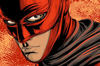 make  superhero caricature for you