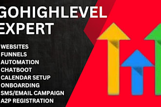build funnels onboardings automation and chatboot in gohighlevel