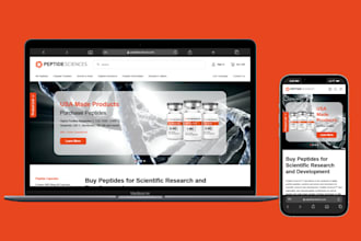 design peptide website, nutraceutical, research peptide store, sarms store