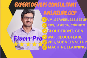 be cloud devops specialist for your project