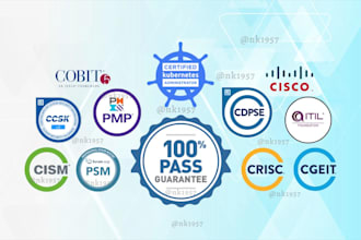 assist you in cobit itil cisco ccna certifications istqb capm pmi pmp scrum pspo