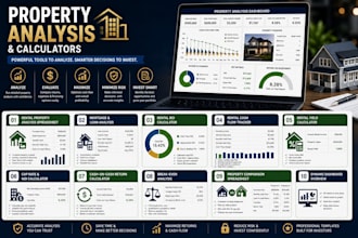 create a real estate investment excel spreadsheet
