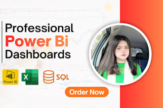 create an interactive and professional power bi dashboard for your business