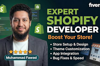 be shopify developer, custom coding and customize shopify