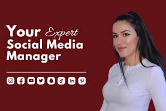 be your social media marketing manager and brand strategist
