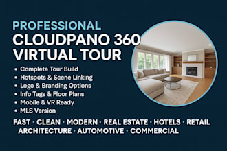 create a professional cloudpano 360 virtual tour