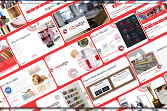 design a business presentation, pitch deck, or corporate slide deck, sales deck
