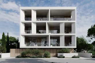 render autocad 2d floor plan, architectural artistic render, 3d interior mockup