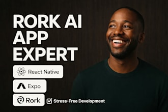 complete rork app and connecting backend integration budibase and flutterflow