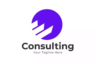 modern tax accounting, financial accounting logo