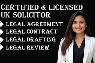 be your uk solicitor to draft UK tenancy agreements and eviction notices for UK