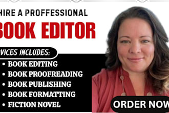 proofread memoir, sci fi, fiction novel romance, copy edit, developmental editor