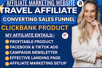 build travel affiliate website affiliate marketing for passive income