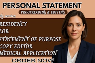 edit and perfect your personal statement eras CV ucas isac medical residency