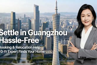 assist foreigners in guangzhou with housing travel and local support