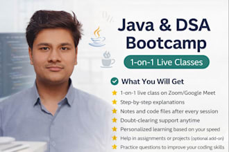 be your java developer or tutor from beginner to advance